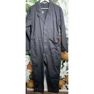 ALEX MILL Small Standard Jumpsuit in Cotton Twill Gray NWT Msrp $170